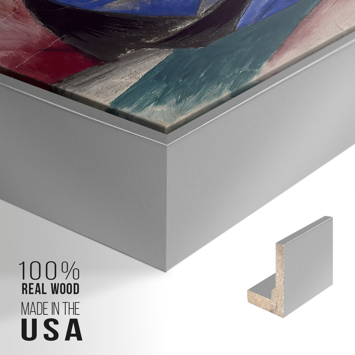 Dreaming Horse, 1913 - Floater Framed Canvas Print
