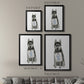 Love and Husky - Modern Framed Canvas Print