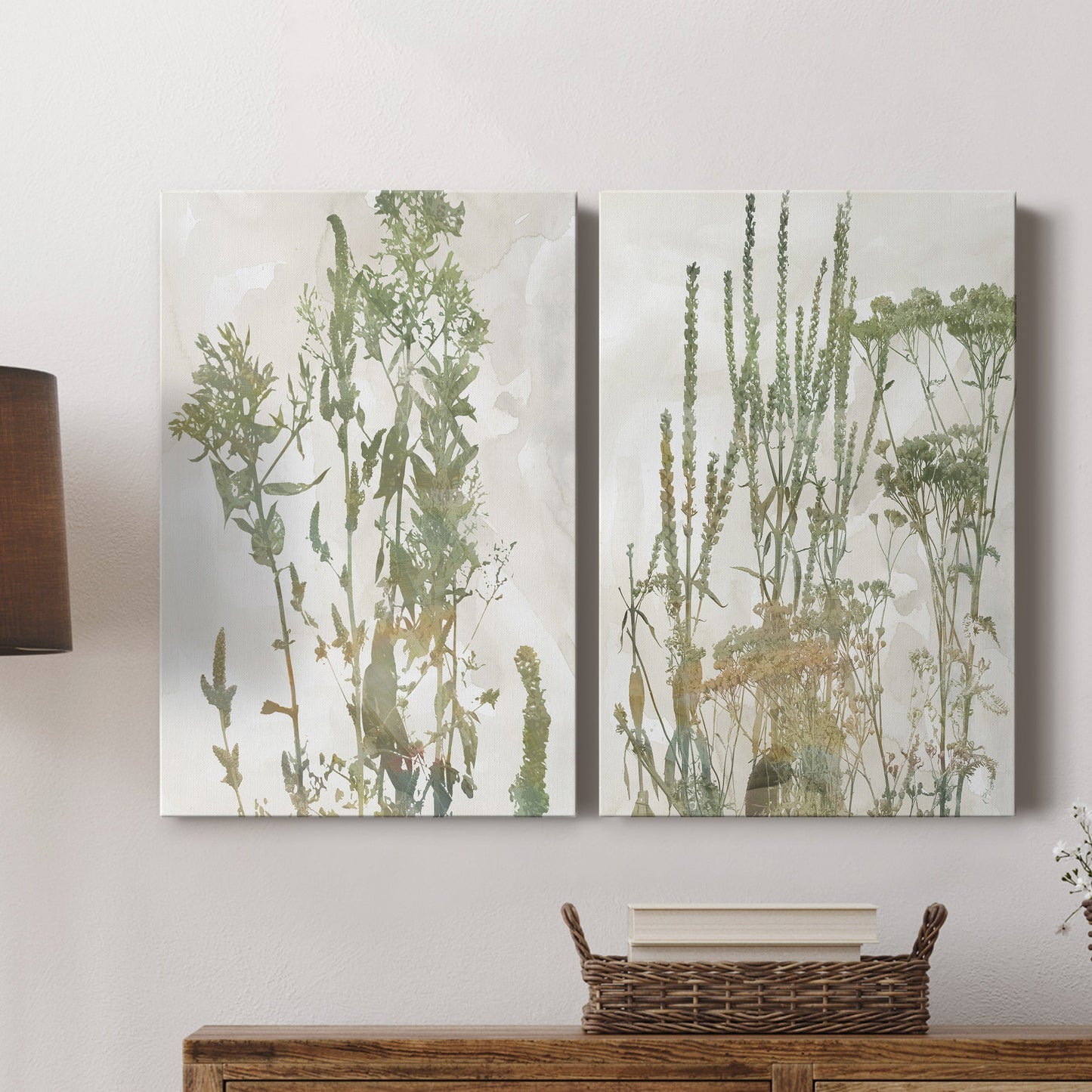 Untamed Garden I Premium Gallery Wrapped Canvas - Ready to Hang