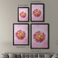 Exotic Flower Burst I - Modern Framed Canvas Print