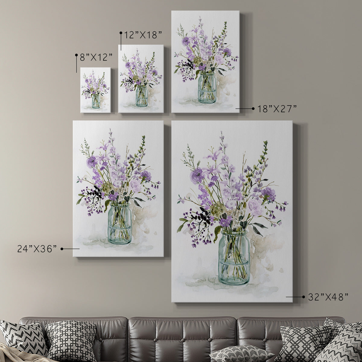 Purple Passion II - Canvas Art Print