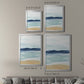 Watercolor Ocean Horizon II - Modern Framed Canvas Print