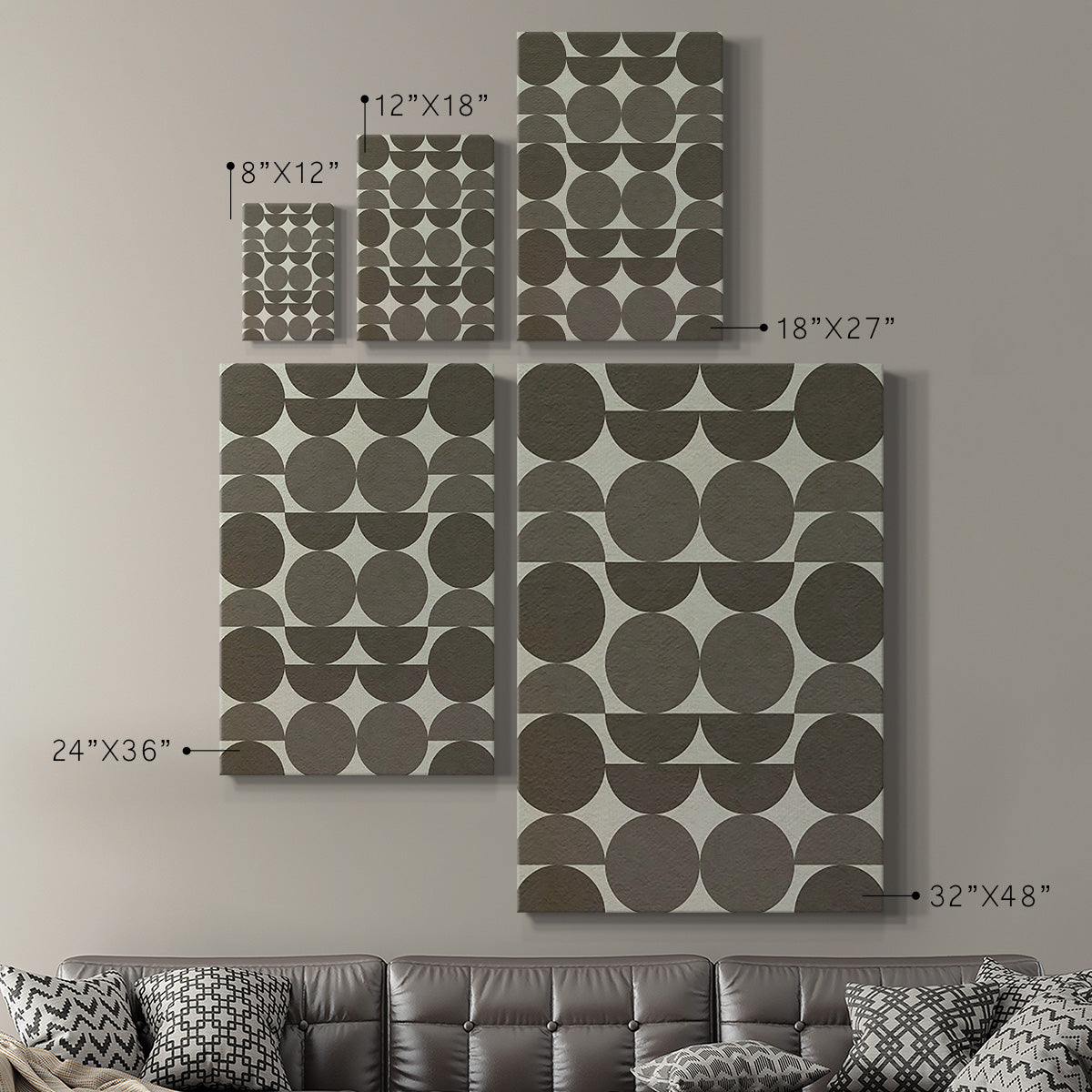 Neutral Subtle Shift I - Canvas Art Print