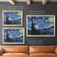 Starry Night - Ornate Framed Canvas Print