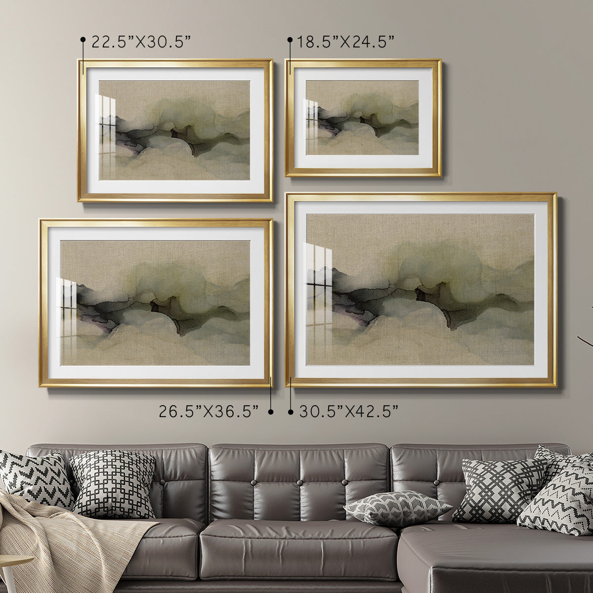 When It Rains It Pours Premium Framed Print - Ready to Hang