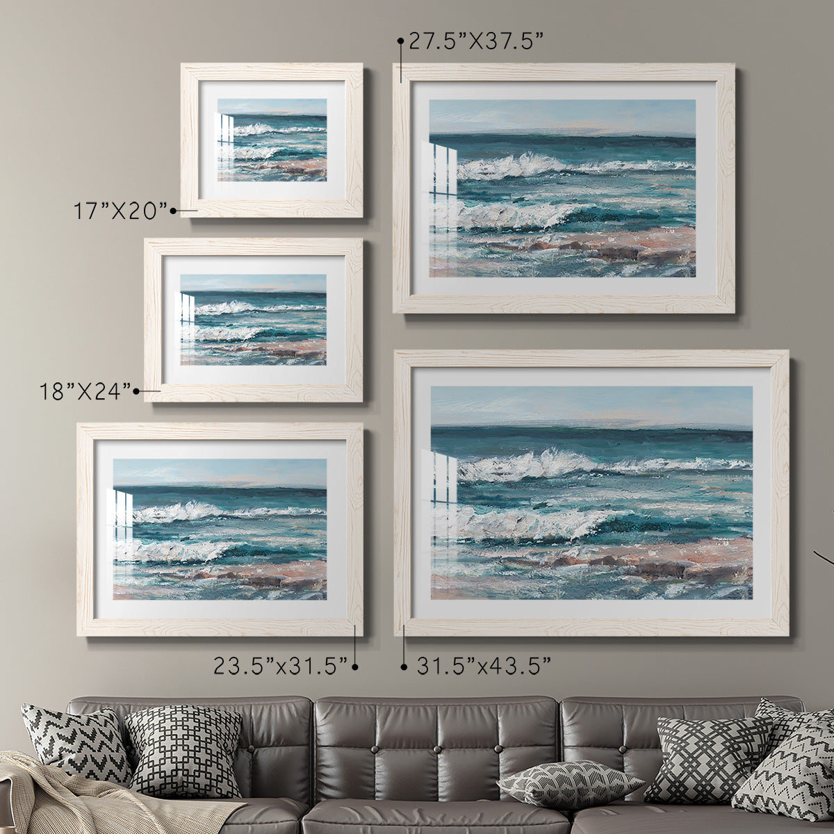 Ocean Breakers I-Premium Framed Print - Ready to Hang