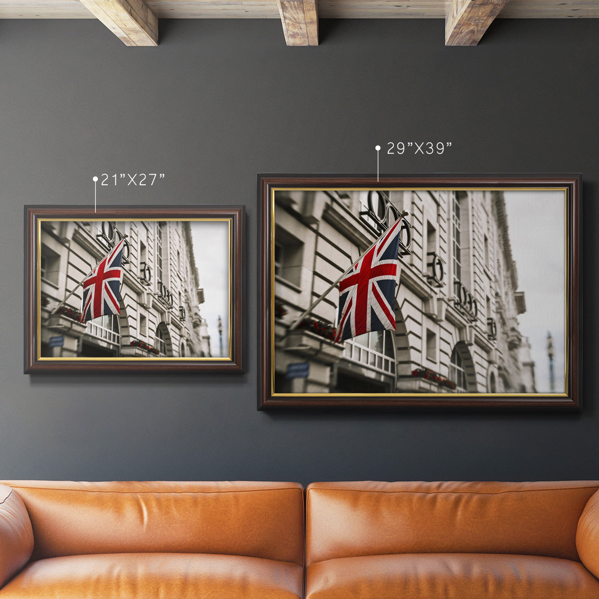 London Scene II Premium Framed Canvas- Ready to Hang