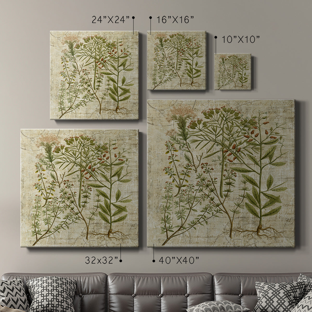 Garden Verses I - Canvas Art Print