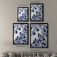 Indigo Song II - Modern Framed Canvas Print