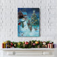 Frosty And Friends Premium Gallery Wrapped Canvas - Ready to Hang