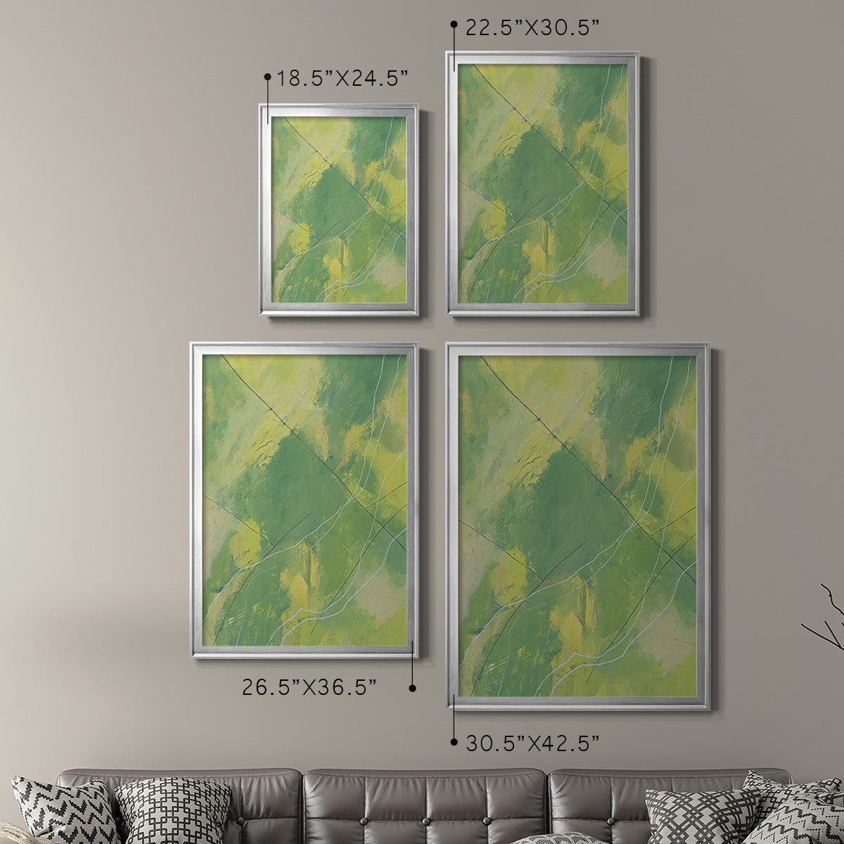 Heartland I - Modern Framed Canvas Print