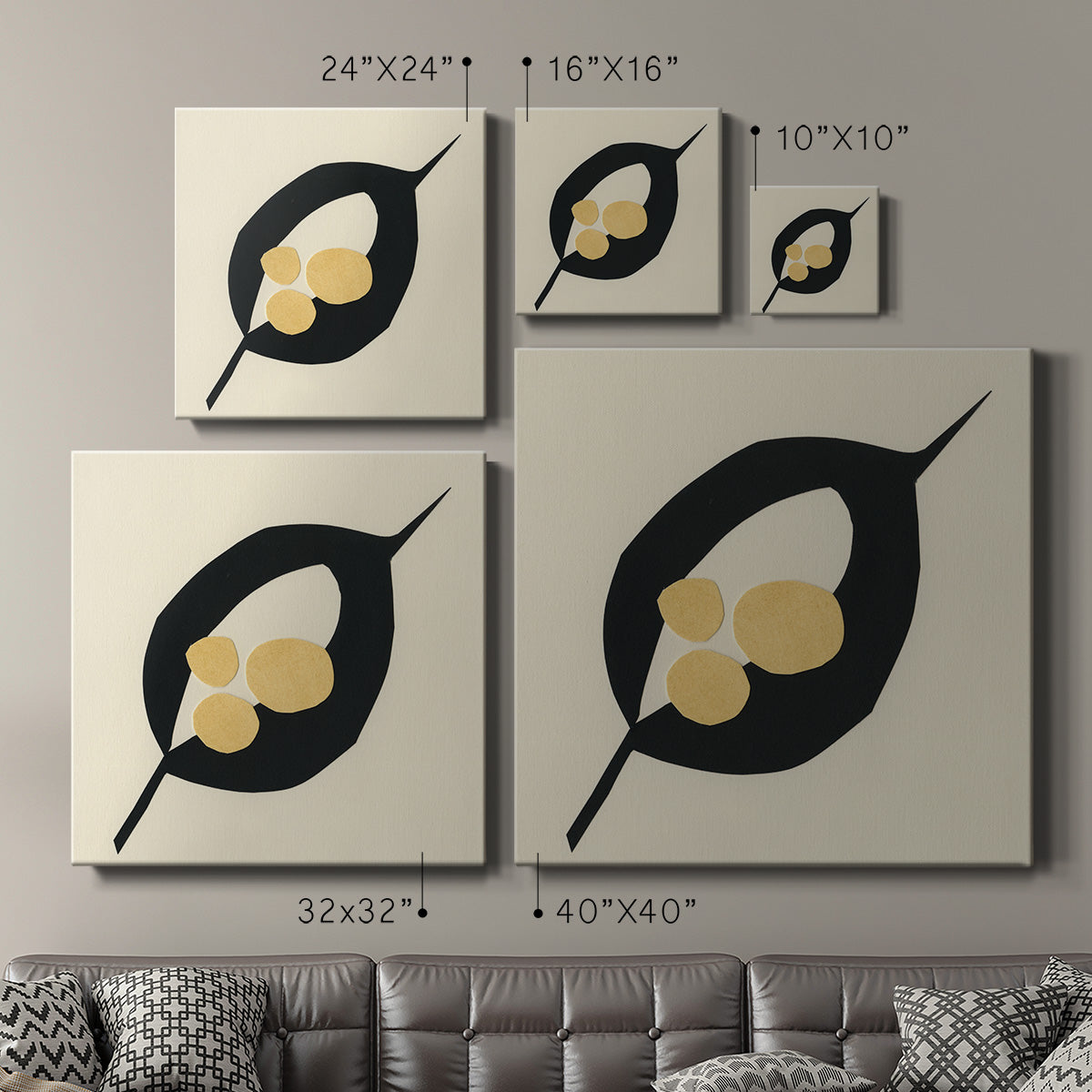 Mod Pod I - Canvas Art Print