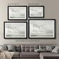 Gray Stone Sky IV - Modern Framed Art Print