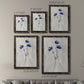 Size comparison chart for a set of two black barnwood framed canvas prints.