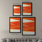 Warm Rays I - Modern Framed Canvas Print