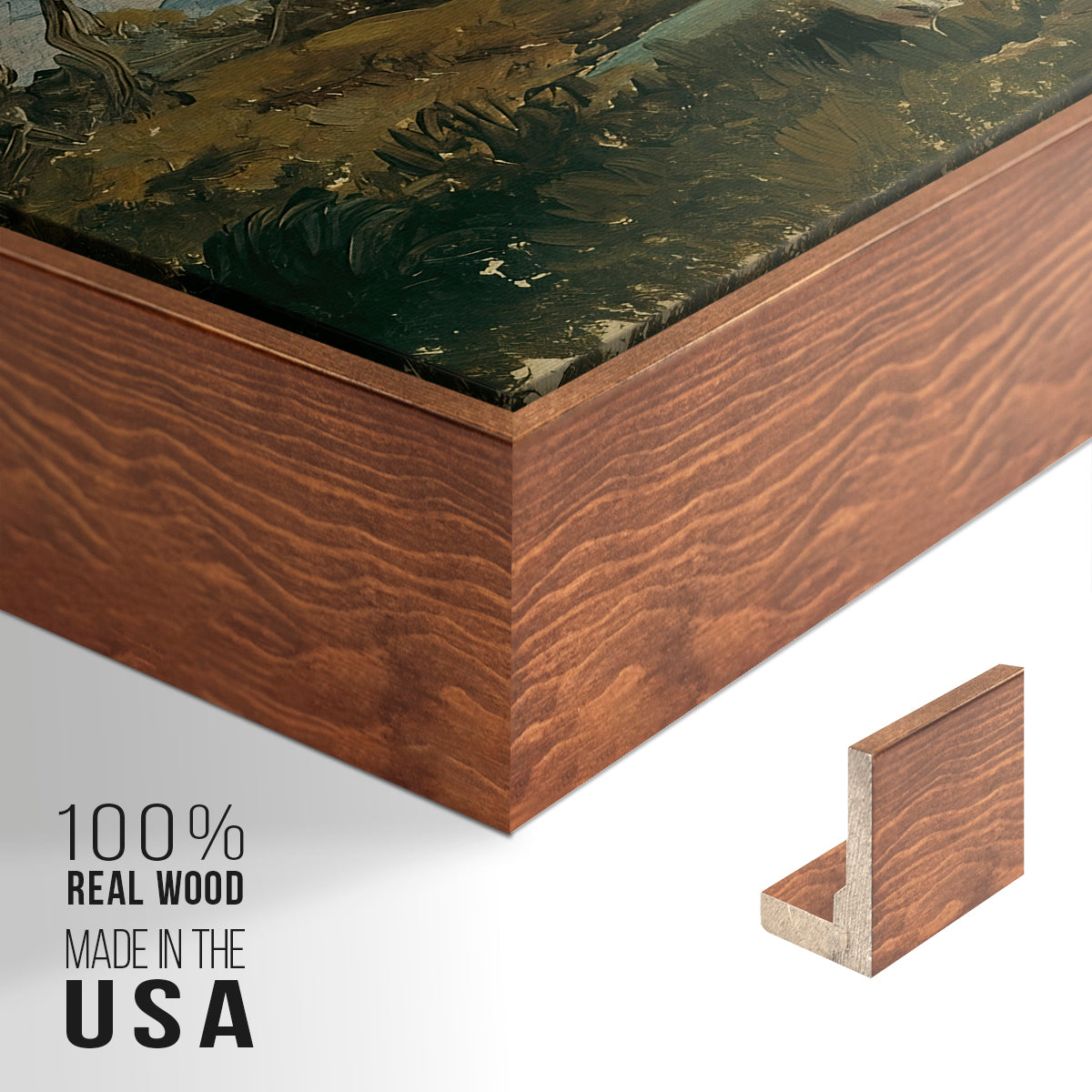A Mold on the Heath, c. 1830 - Floater Framed Canvas Print