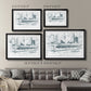 Ferryboats II Premium Framed Print - Ready to Hang