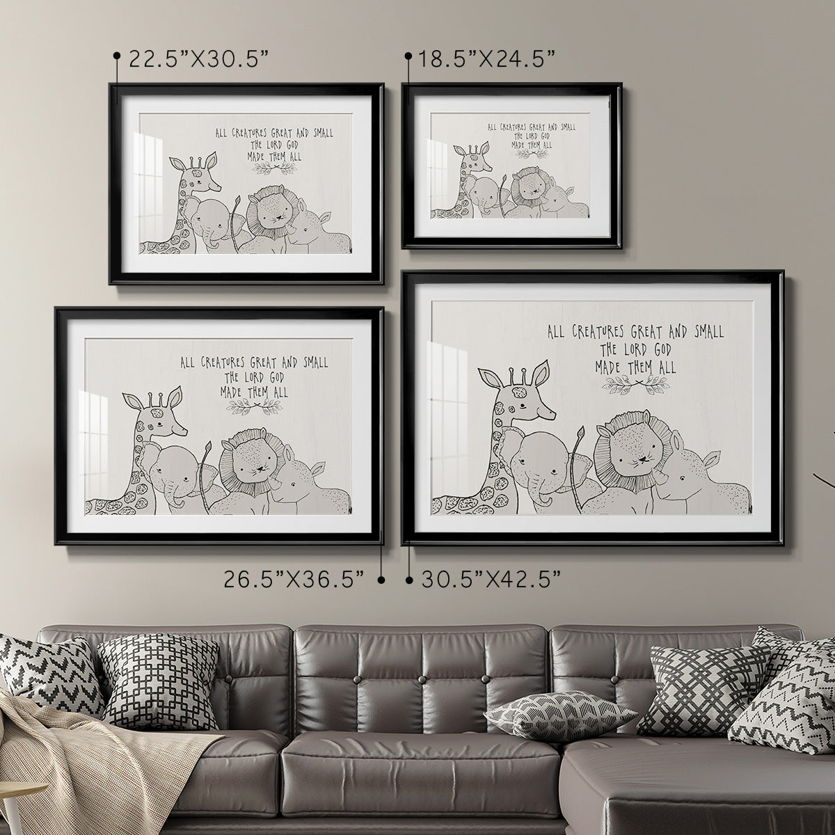 All Creatures Premium Framed Print - Ready to Hang