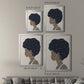 Heavenly Hair I - Modern Framed Canvas Print