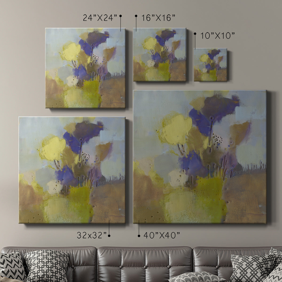 Blume V - Canvas Art Print