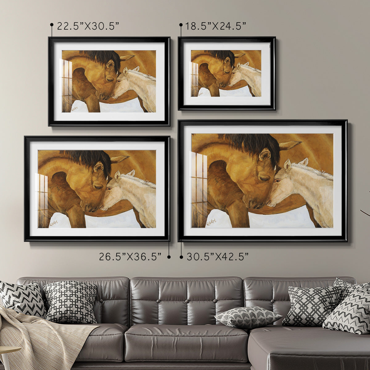 To Know Me is to Love Me I - Modern Framed Art Print