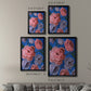 Layered Petals II - Modern Framed Canvas Print