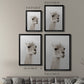 Soft Llama - Modern Framed Canvas Print