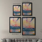 Prism Seascape II - Modern Framed Canvas Print