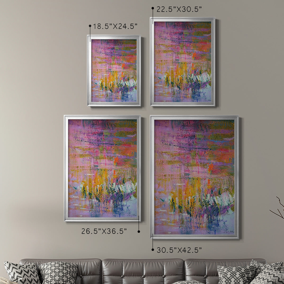 Twilight Resting - Modern Framed Canvas Print