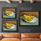 Impressionist still life with lemons by Vincent van Gogh in an ornate black frame with gilded inner detail shown in multiple size options.