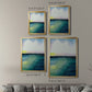 Sherbet Sunset Diptych II - Modern Framed Canvas Print