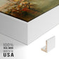 Venice: The Dogana and San Giorgio Maggiore, 1834 - Floater Framed Canvas Print