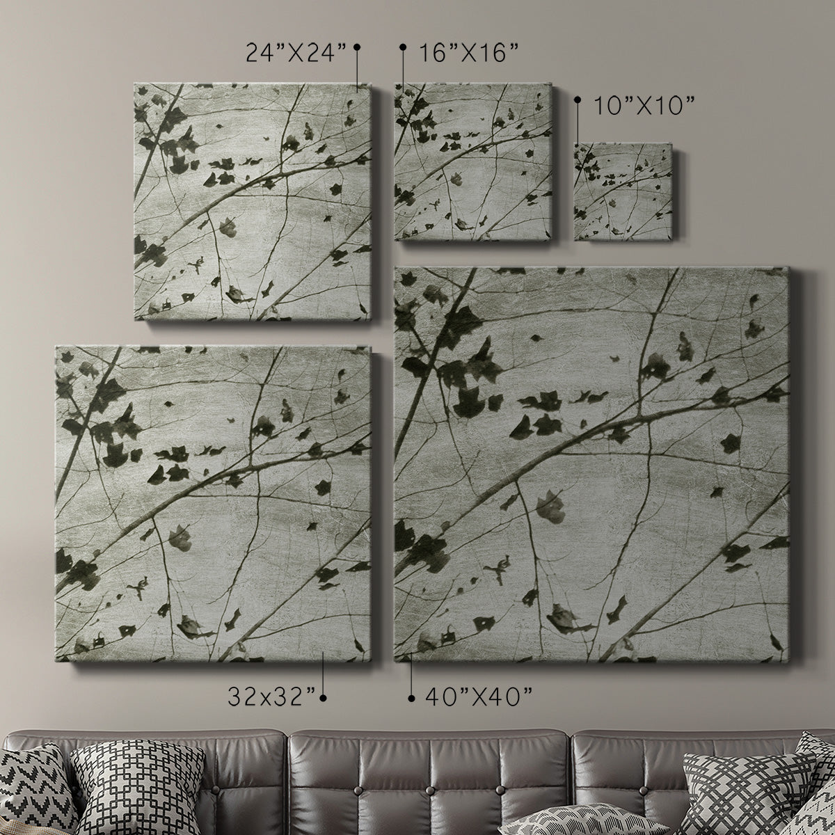 Laced Sky III - Canvas Art Print