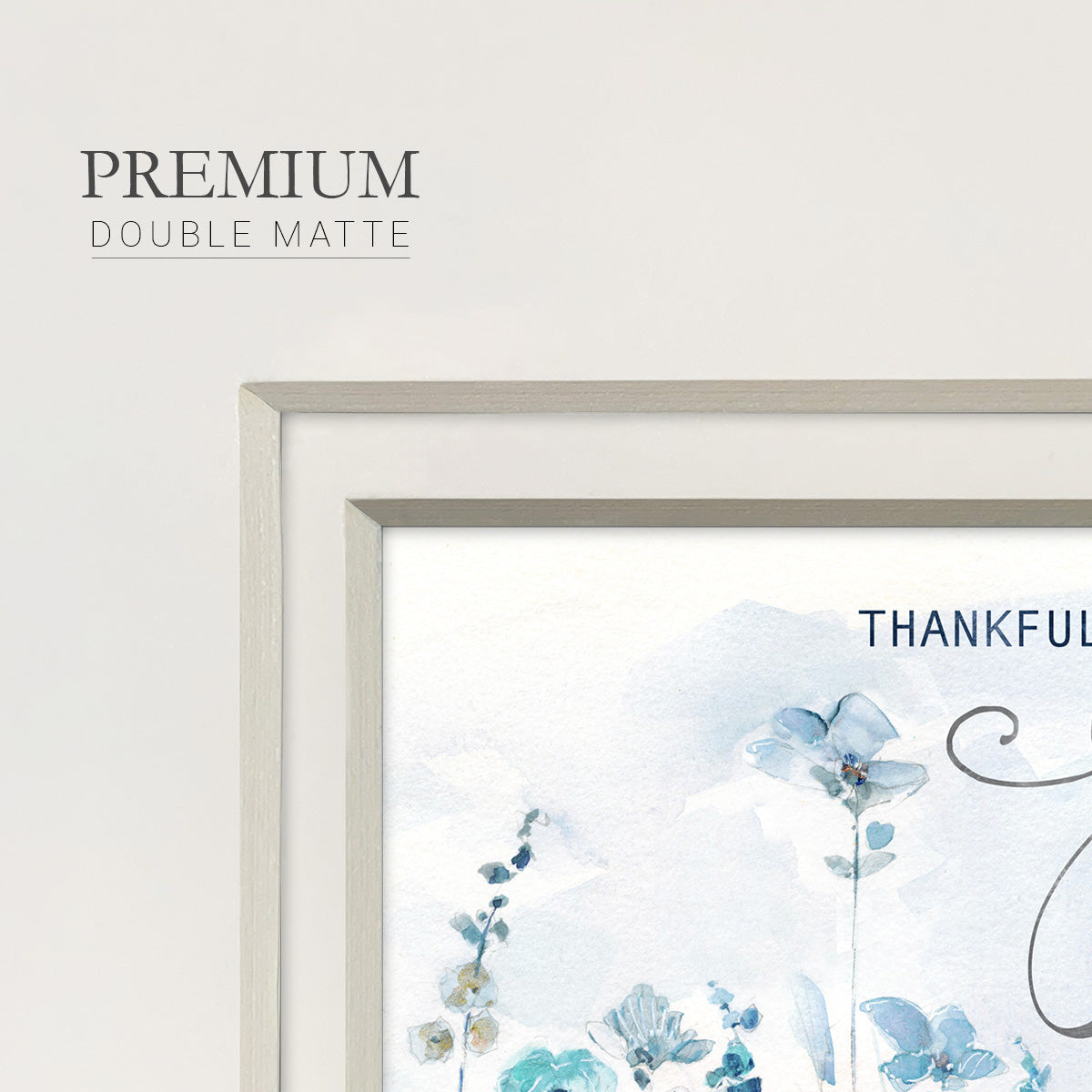 Glittering Meadow Premium Framed Print Double Matboard