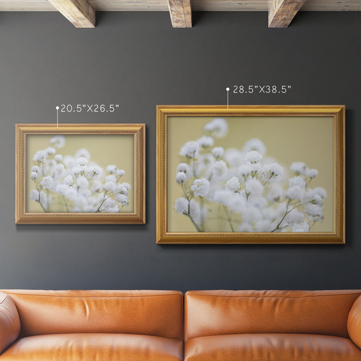 Baby's Breath Study III Premium Framed Canvas- Ready to Hang