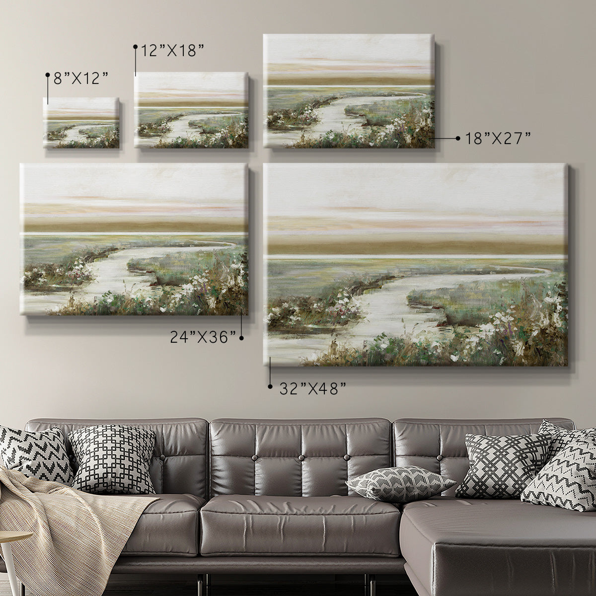 Eternity in Dawn Premium Gallery Wrapped Canvas - Ready to Hang