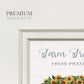 Farmers Market Truck Premium Framed Print Double Matboard