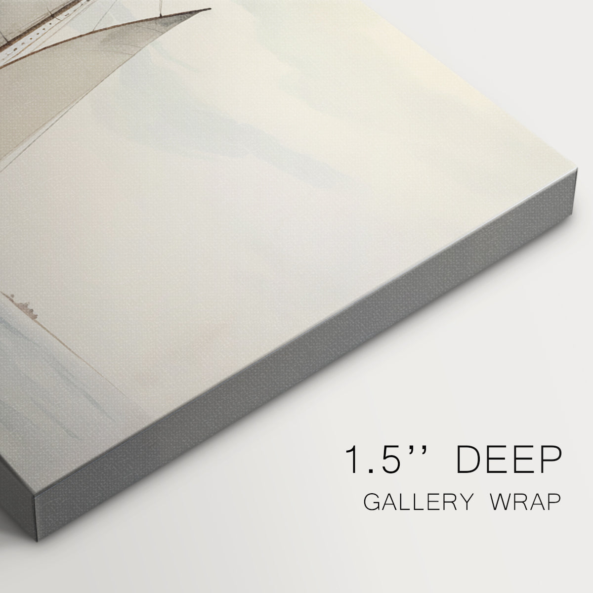 Sailboat gliding across calm waters under a cloudy sky during daytime in a coastal setting