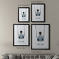 Boy on a Swing - Modern Framed Canvas Print