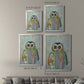 Fantastic Florals Owl - Modern Framed Canvas Print