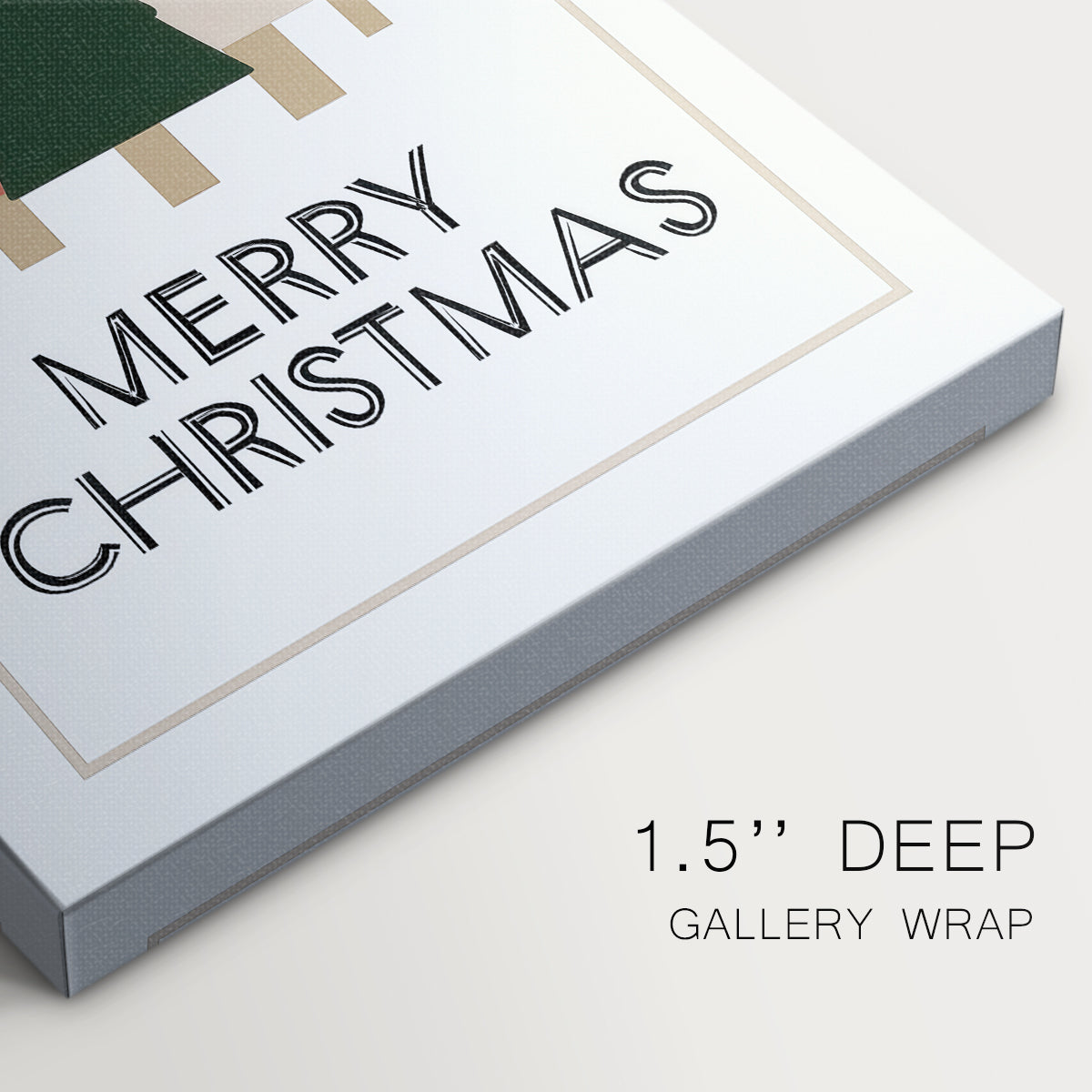 Pearled Yule Carol - Canvas Art Print