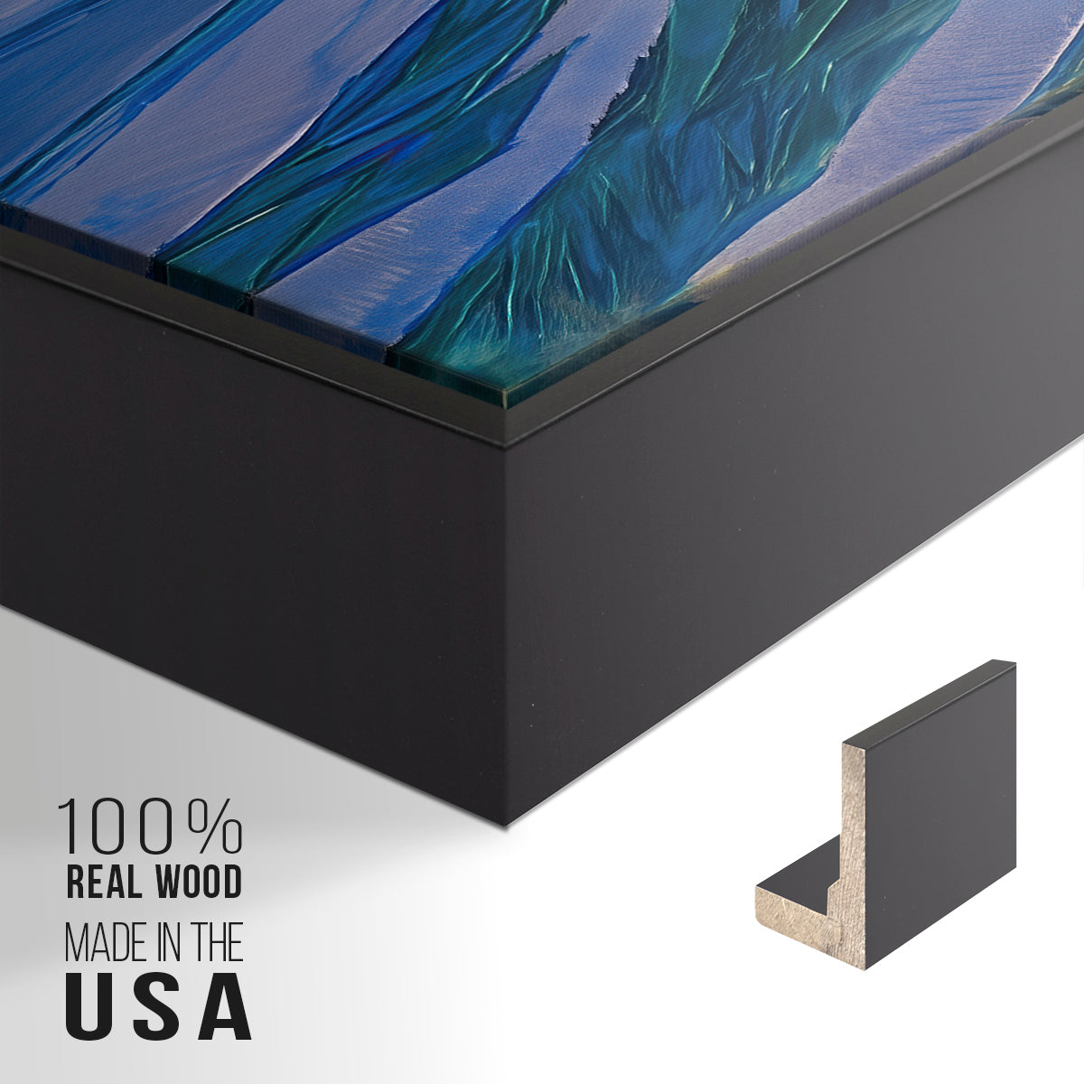 Dune Landscape, 1911 - Floater Framed Canvas Print