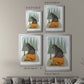 Raccoon On Pumpkin - Modern Framed Canvas Print