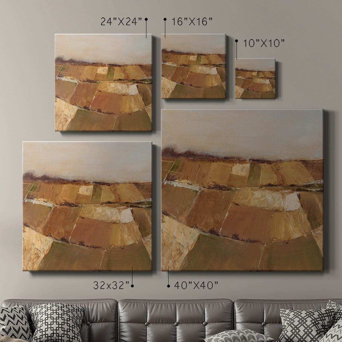 Autumn Pasture I-Premium Gallery Wrapped Canvas - Ready to Hang