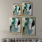 Turquoise Waters II - Modern Framed Canvas Print