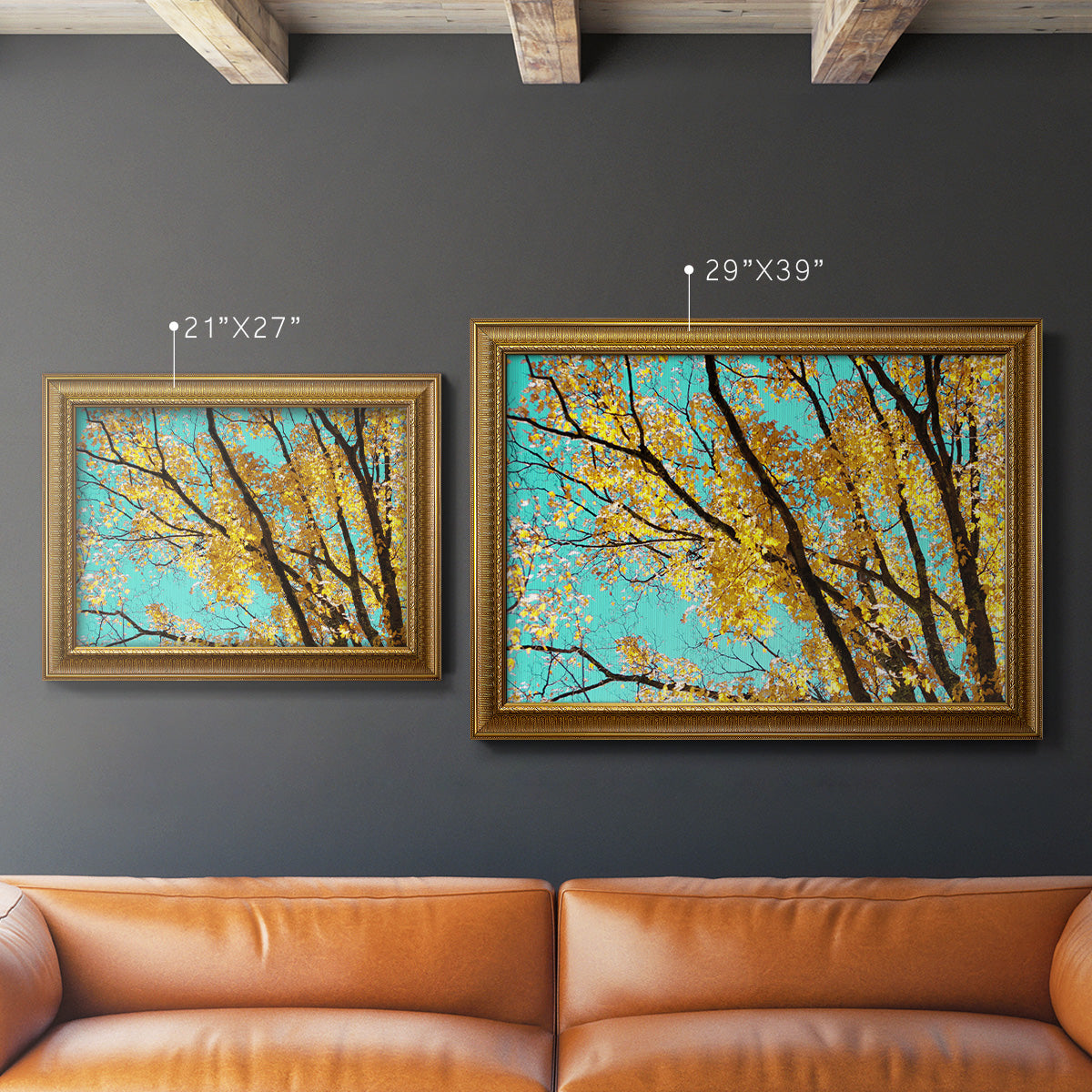 Autumn Tapestry IV Premium Framed Canvas- Ready to Hang