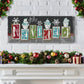 Navidad Blocks Premium Gallery Wrapped Canvas - Ready to Hang