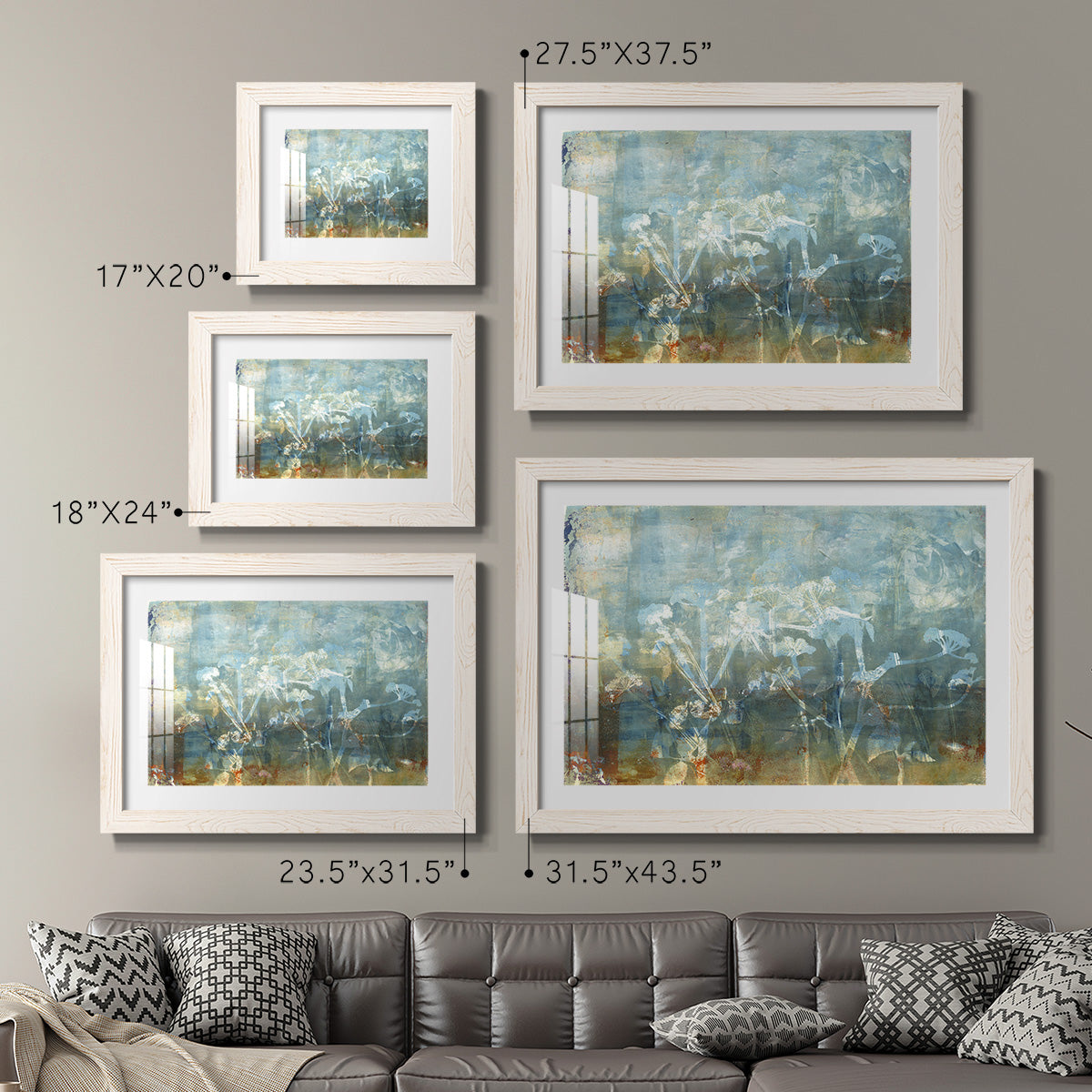 Water's Edge - Barnwood Framed Art Print
