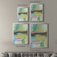 Radiant Horizon III - Modern Framed Canvas Print