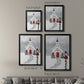 Soft Silent Night - Modern Framed Canvas Print